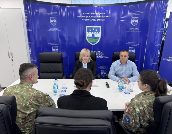 Održan sastanak s predstavnicima EUFOR LOT tima iz Bihaća
