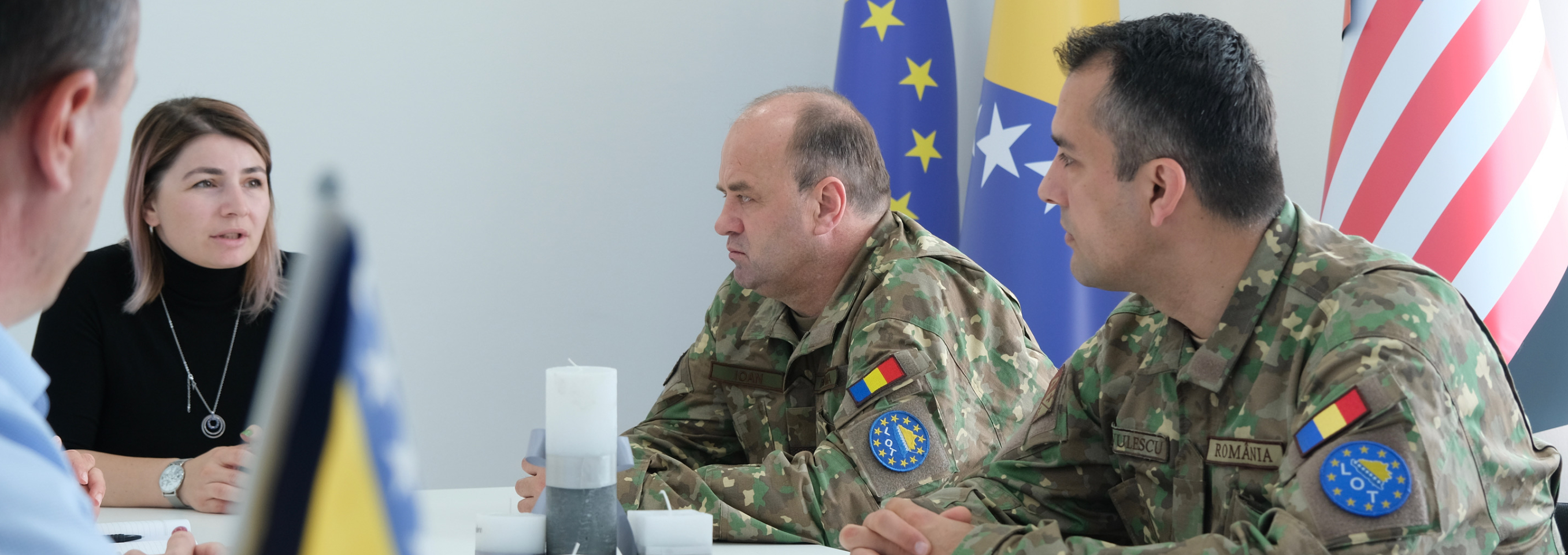 Pripadnici EUFOR LOT tima Bihać u posjeti Uredu za borbu protiv korupcije USK